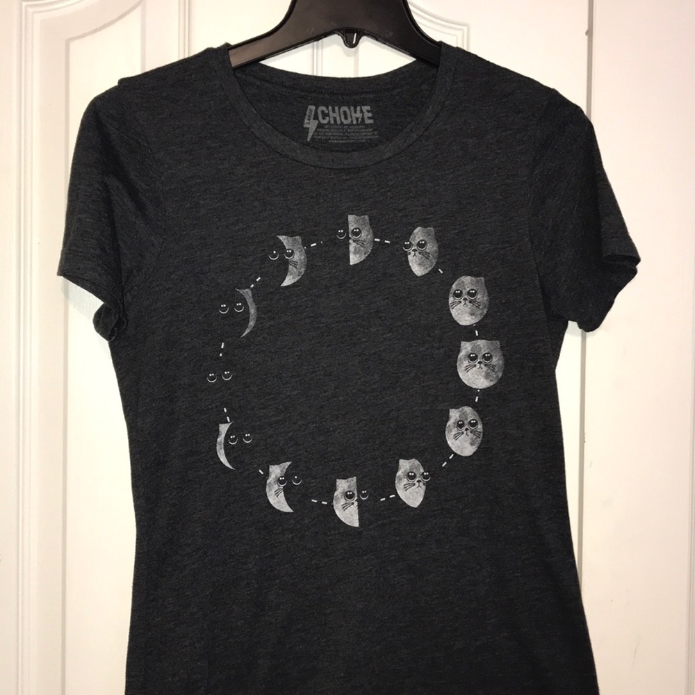 Cat Moon Phases T-Shirt